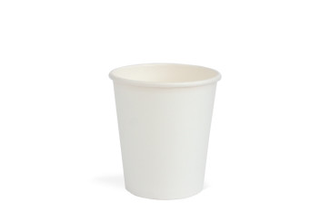 Witte koffiebeker, PLA coated 7oz / 210ml